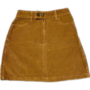Hollister skirt - Ultra High-Rise Corduroy Mini Skirt Brown Tan Size 0